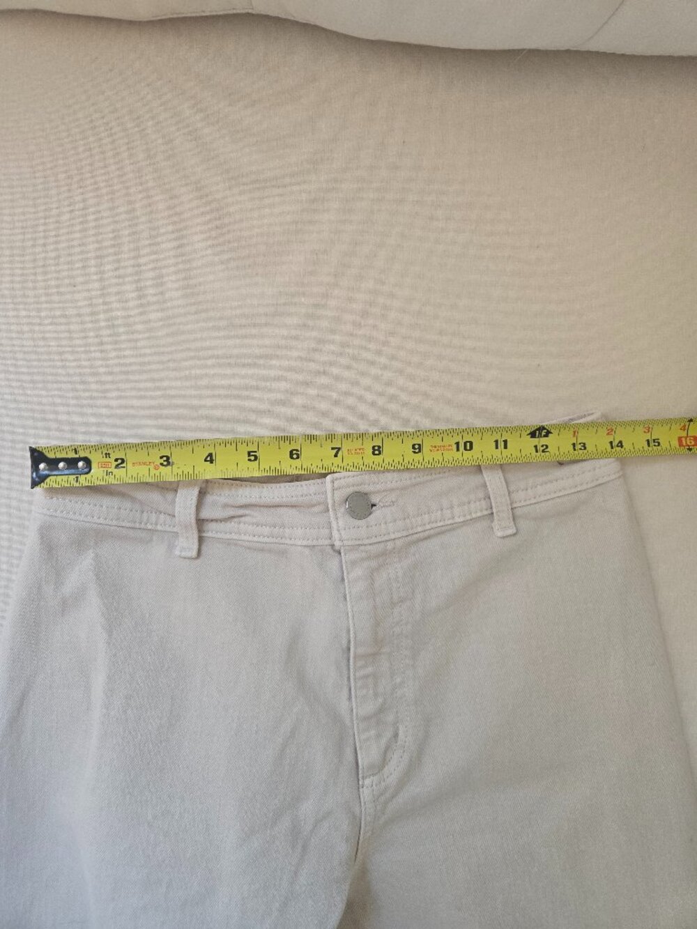 Universal Thread Sailor Wide Leg High Rise Cream/ivory Jeans Size 6 - Picture 10 of 12